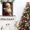 5D Diamond Art Painting Kits Christmas in July - DIY Diamond Art Santa Claus, Full Round Drill - Crystal Embroidery Cross Stitch - Adult Craft for Wall & Office Decor - 12x16 inch